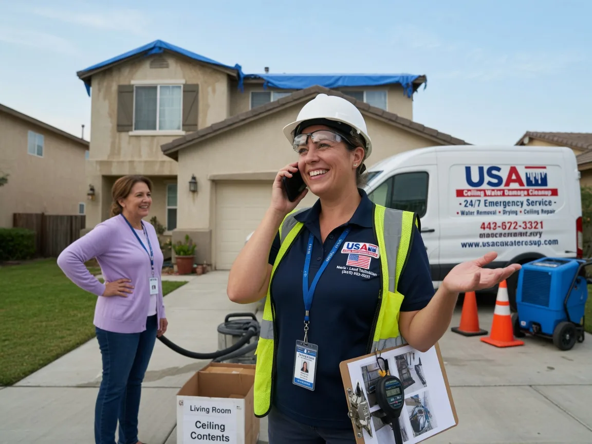 Ceiling Water Damage Restoration Justiceburg, TX FAQs