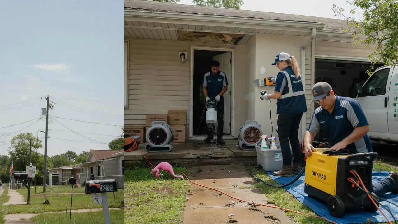 Storm Damage Water Removal in Justiceburg, TX near me